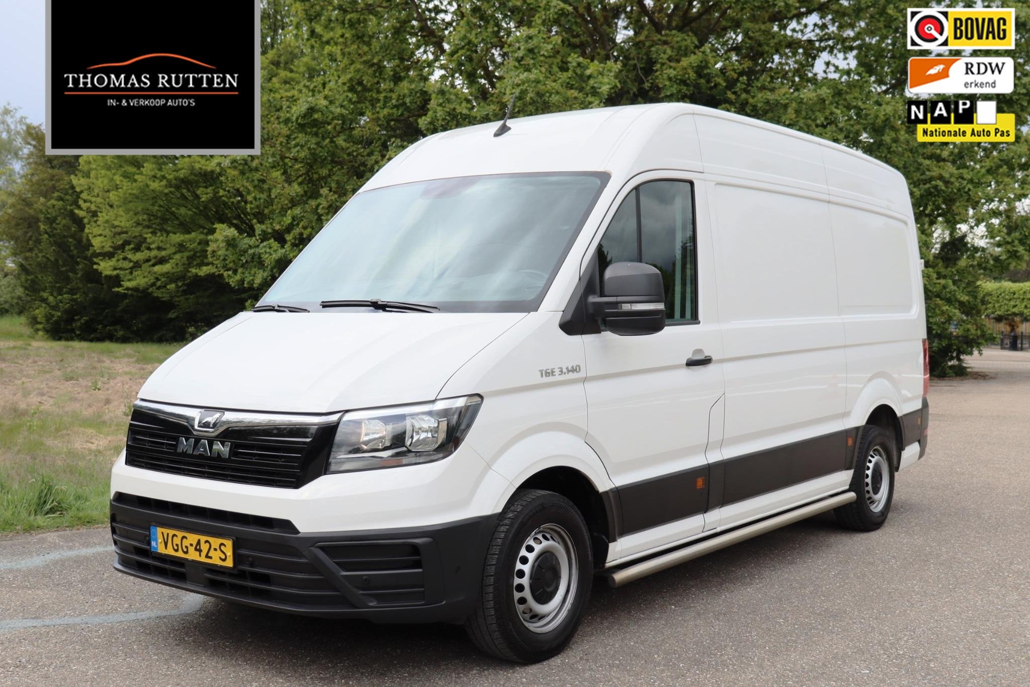 MAN TGE 35 2.0 Standaard L3 Hoog 2020 | Cruise Control | Air, Auto's, Stof, Gebruikt, Euro 6, 4 cilinders