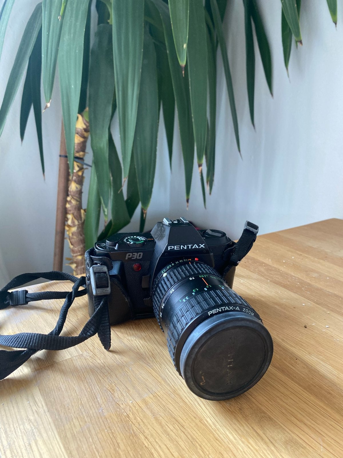 Pentax P30 analoge camera met toebehoren, Ophalen, Niet werkend, Spiegelreflex, Pentax