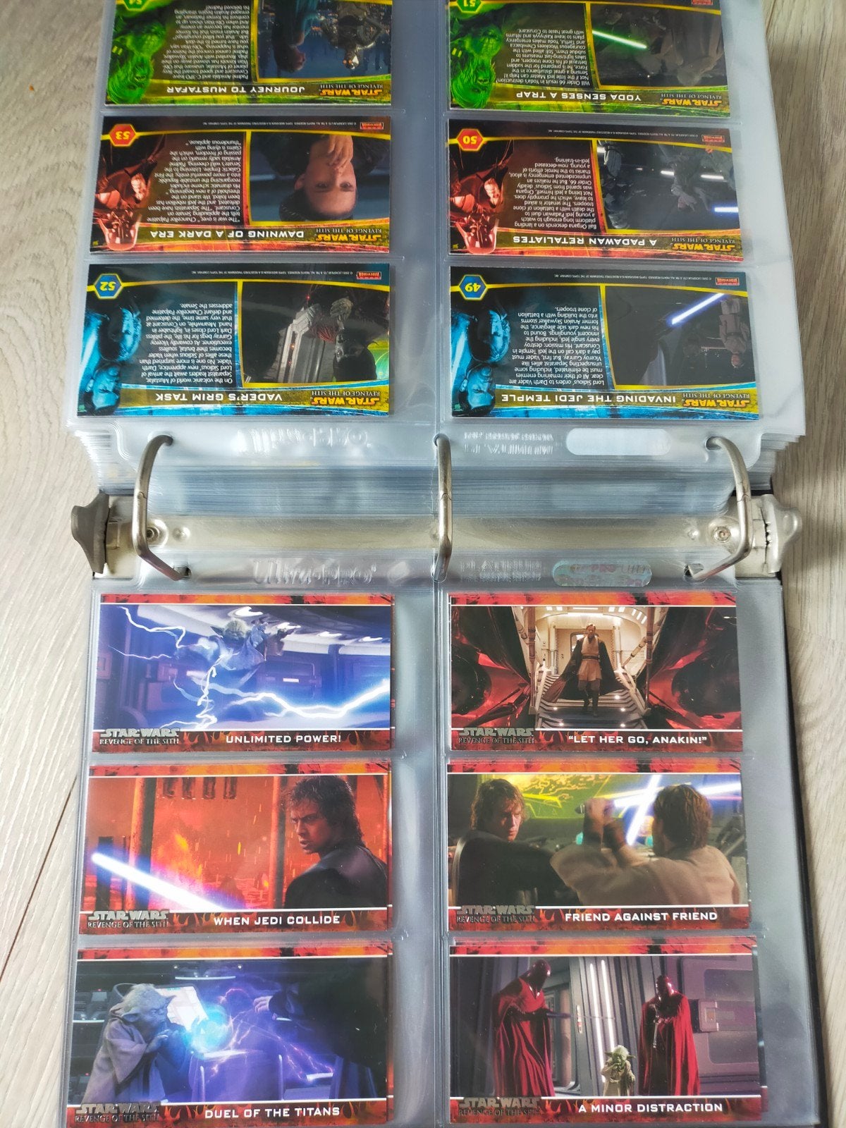 Star Wars Topps Widevision Kaarten Collectie, Ophalen of Verzenden, Zo goed als nieuw, Overige typen