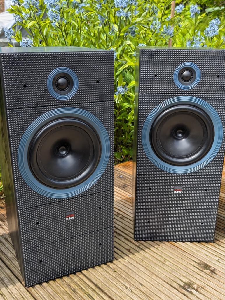 B&W Matrix 2 speakers met van den Hul bekabeling, Audio, Tv en Foto, Luidsprekers, Ophalen, Gebruikt, Info@b&w.com, England