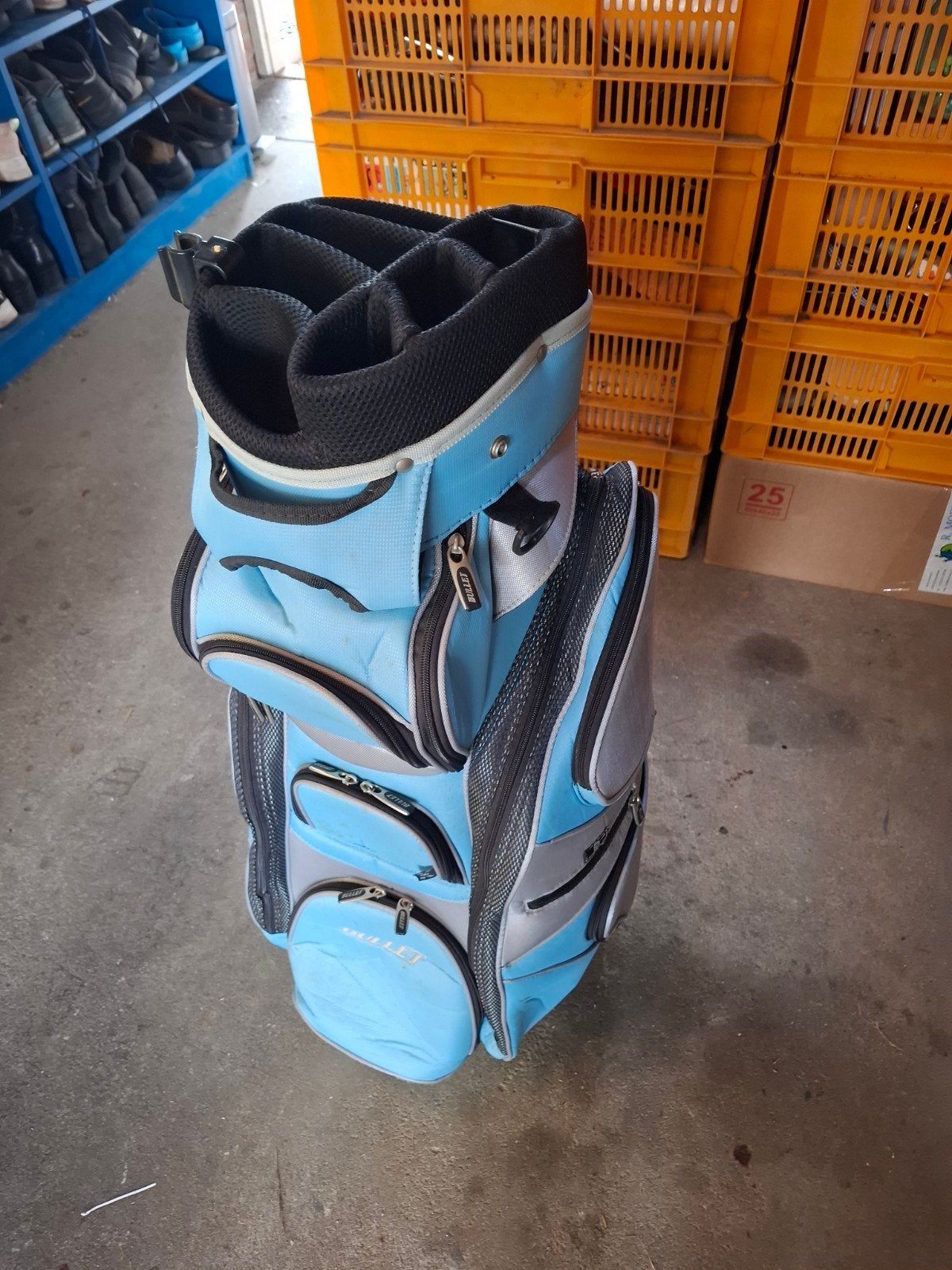 Complete golfset met twee golftassen en accessoires, Ophalen, Gebruikt, Tas, Callaway