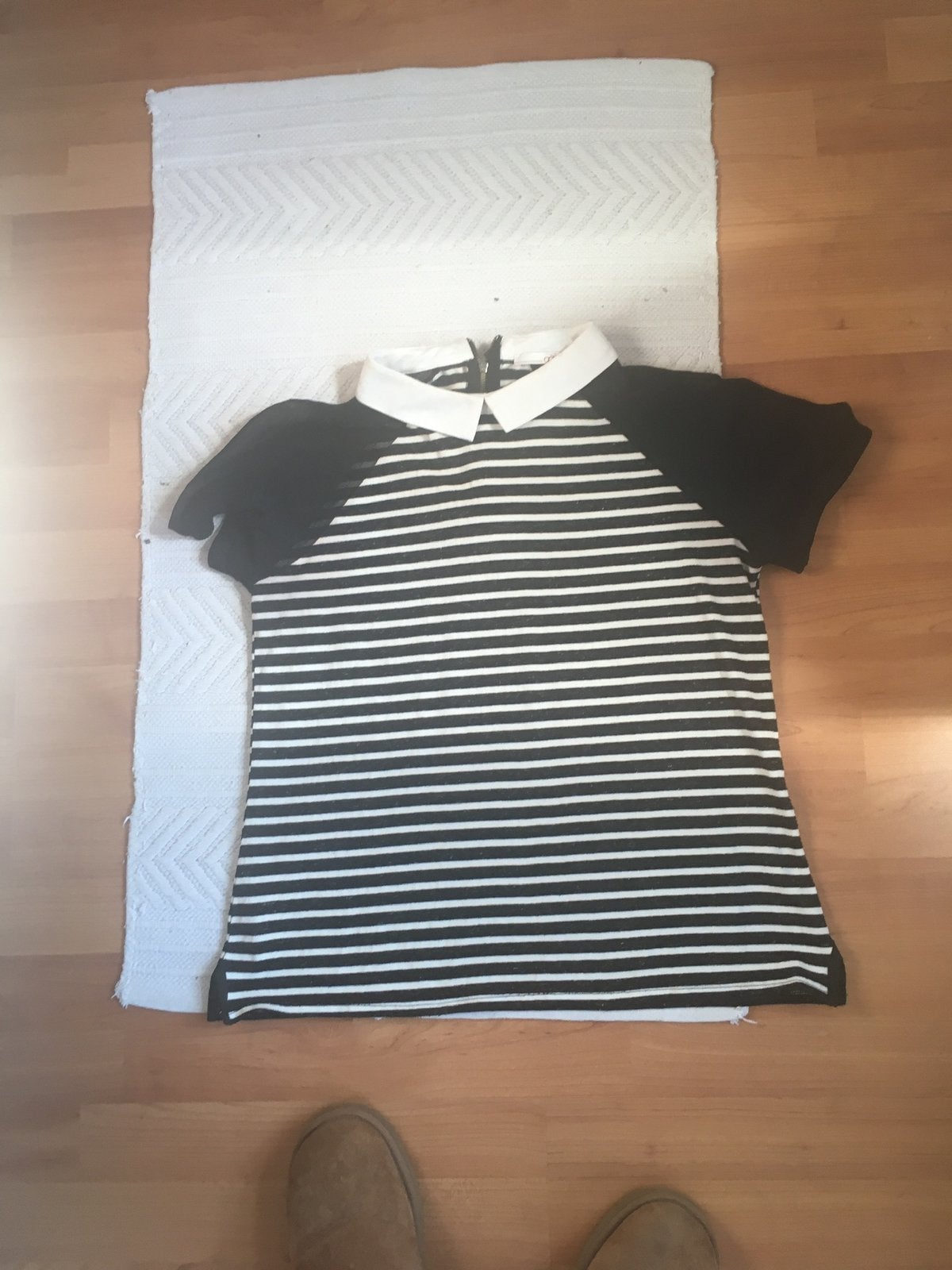Aaiko top in maat XS., Zwart, Ophalen of Verzenden, Zo goed als nieuw, Korte mouw