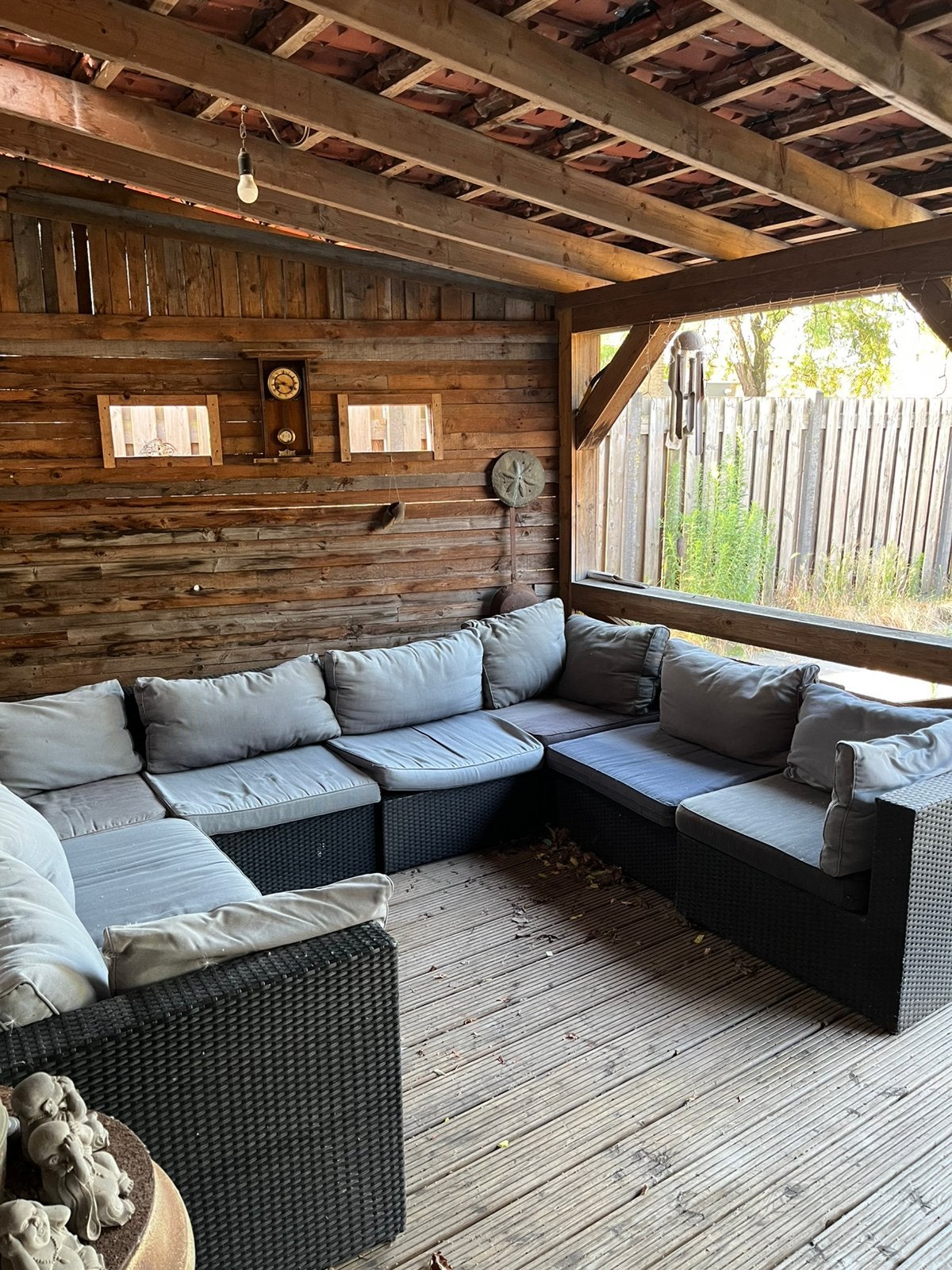 Lounge set te koop, Ophalen, Zo goed als nieuw, Kunststof
