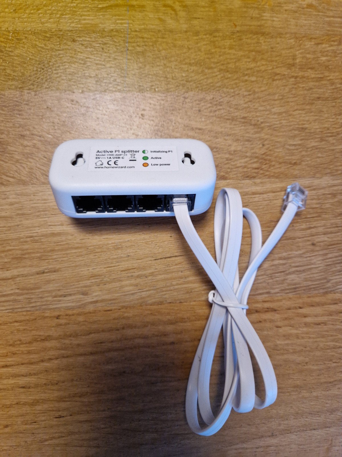 HomeWizard P1 Splitter, Ophalen of Verzenden, Zo goed als nieuw