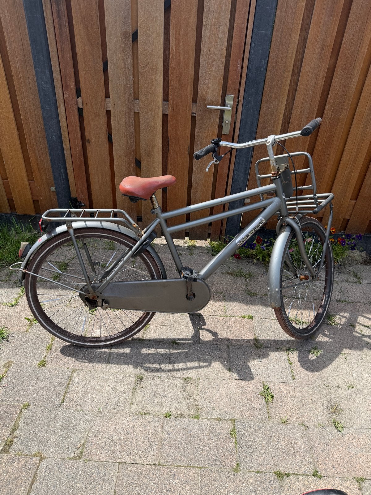 Popal 24 inch jongensfiets met voordrager, Terugtraprem, Gebruikt, Minder dan 49 cm, Ophalen