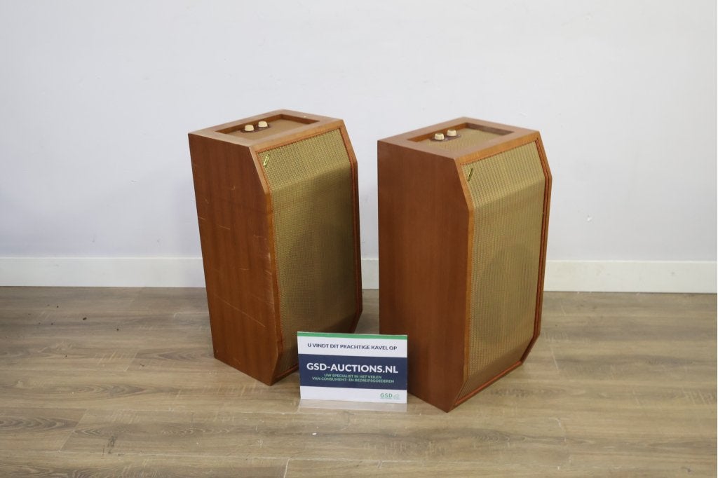 Vintage luidsprekers set - Wharfdale Model W3, Audio, Tv en Foto, Ophalen of Verzenden, Niet ingevuld, Niet ingevuld, Niet ingevuld