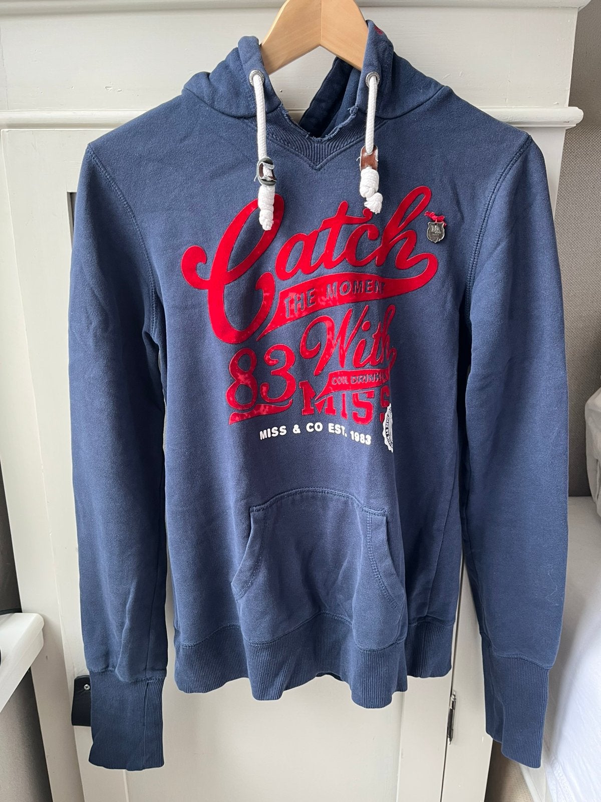 Hoodie, Kleding | Dames, Ophalen of Verzenden, Gedragen, Maat 38/40 (M), Blauw