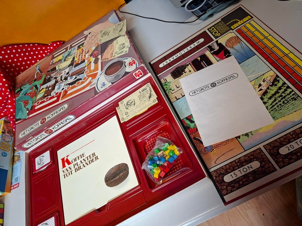 koffiespel douwe egberts, Hobby en Vrije tijd, Gezelschapsspellen | Bordspellen, Ophalen