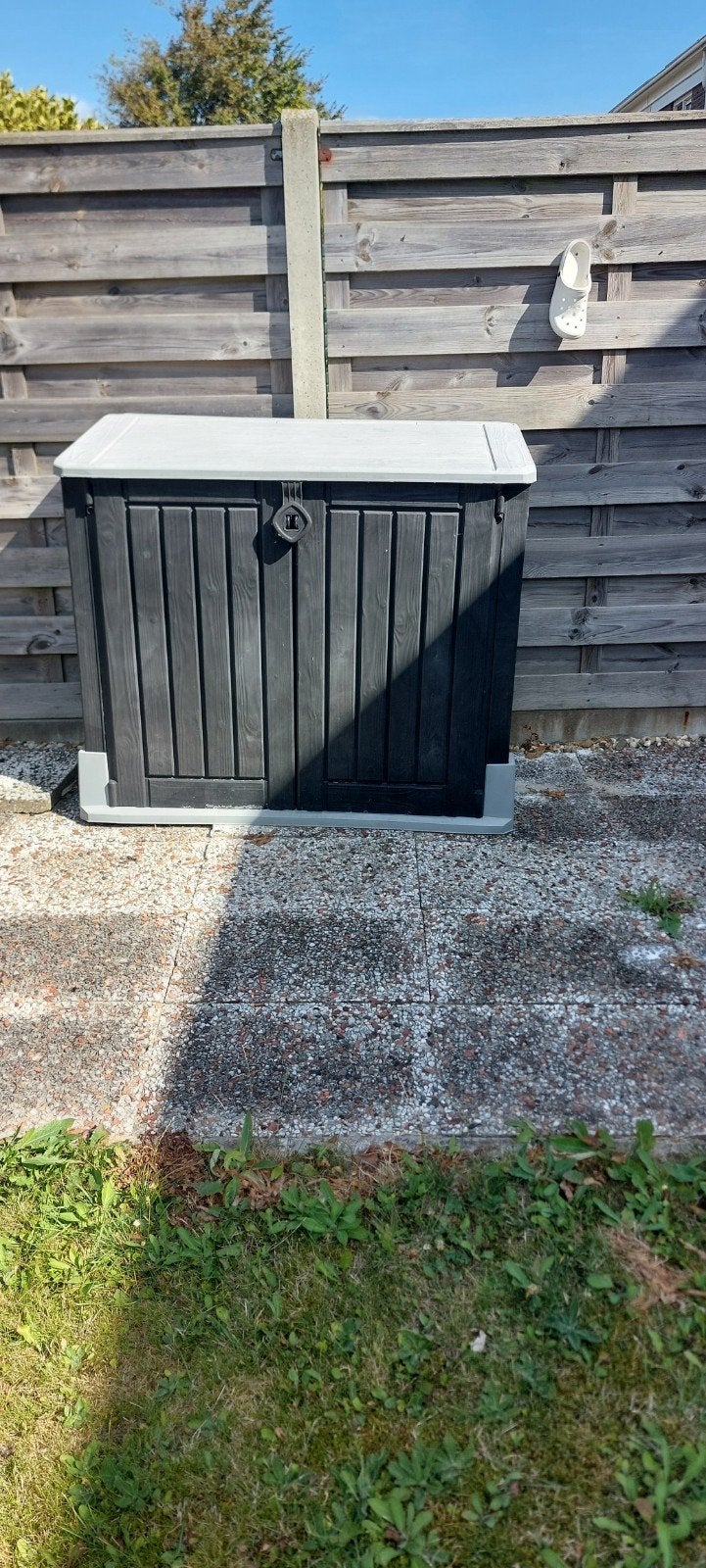 Keter Store It Out Midi Opbergbox - Zwart/grijs, Tuin en Terras, Ophalen, Kunststof, Overige typen