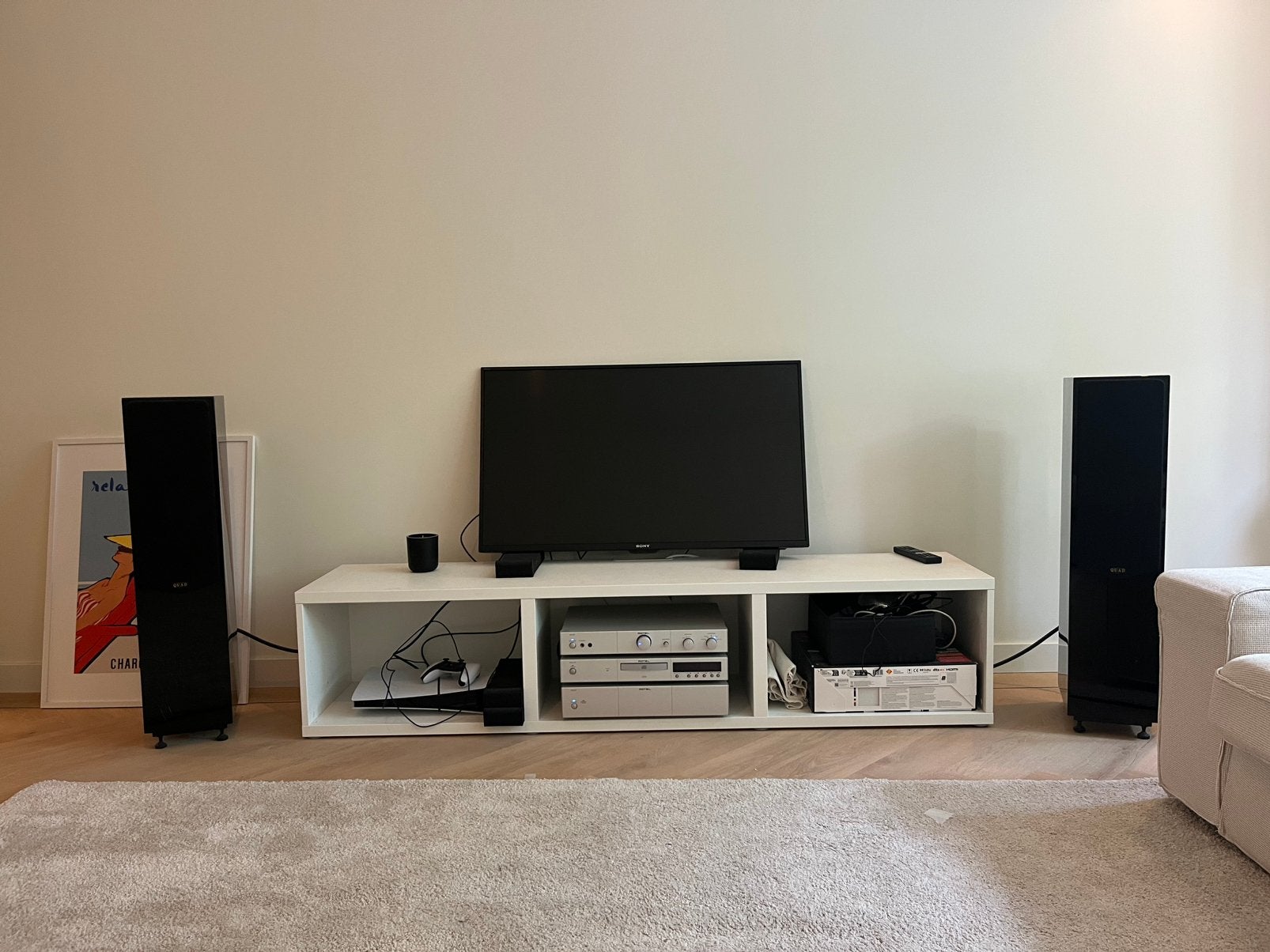 HIFI installatie - QUAD 22 L2 x ROTEL RB03, Ophalen, Zo goed als nieuw, Overige merken, Overige spelers