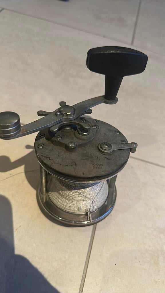 penn 65 long beach reel vismolen, Watersport en Boten, Ophalen of Verzenden, Gebruikt, Molen