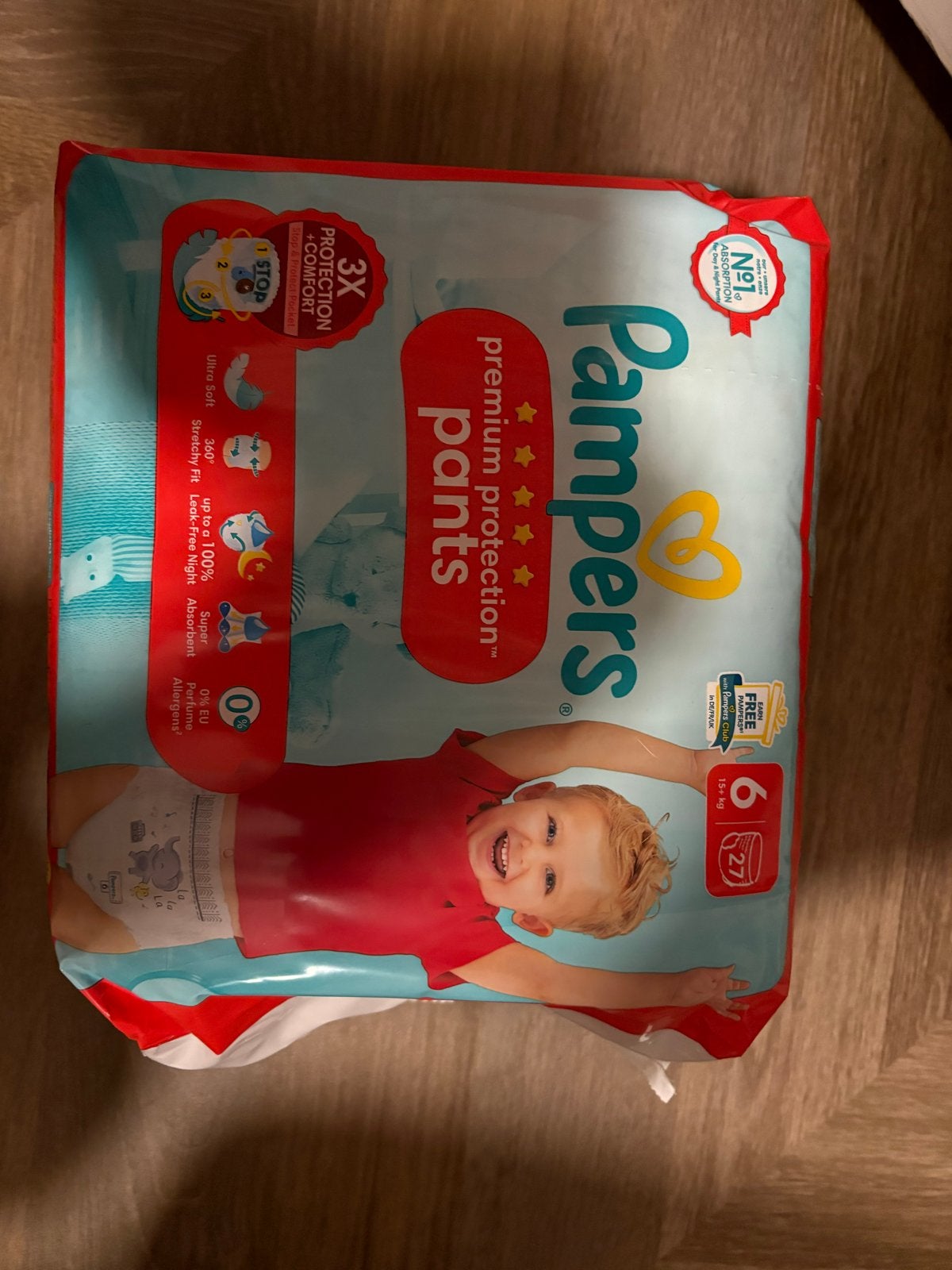 Pampers Premium Protection Pants Maat 6 (ca 5 pakken), Ophalen, Nieuw