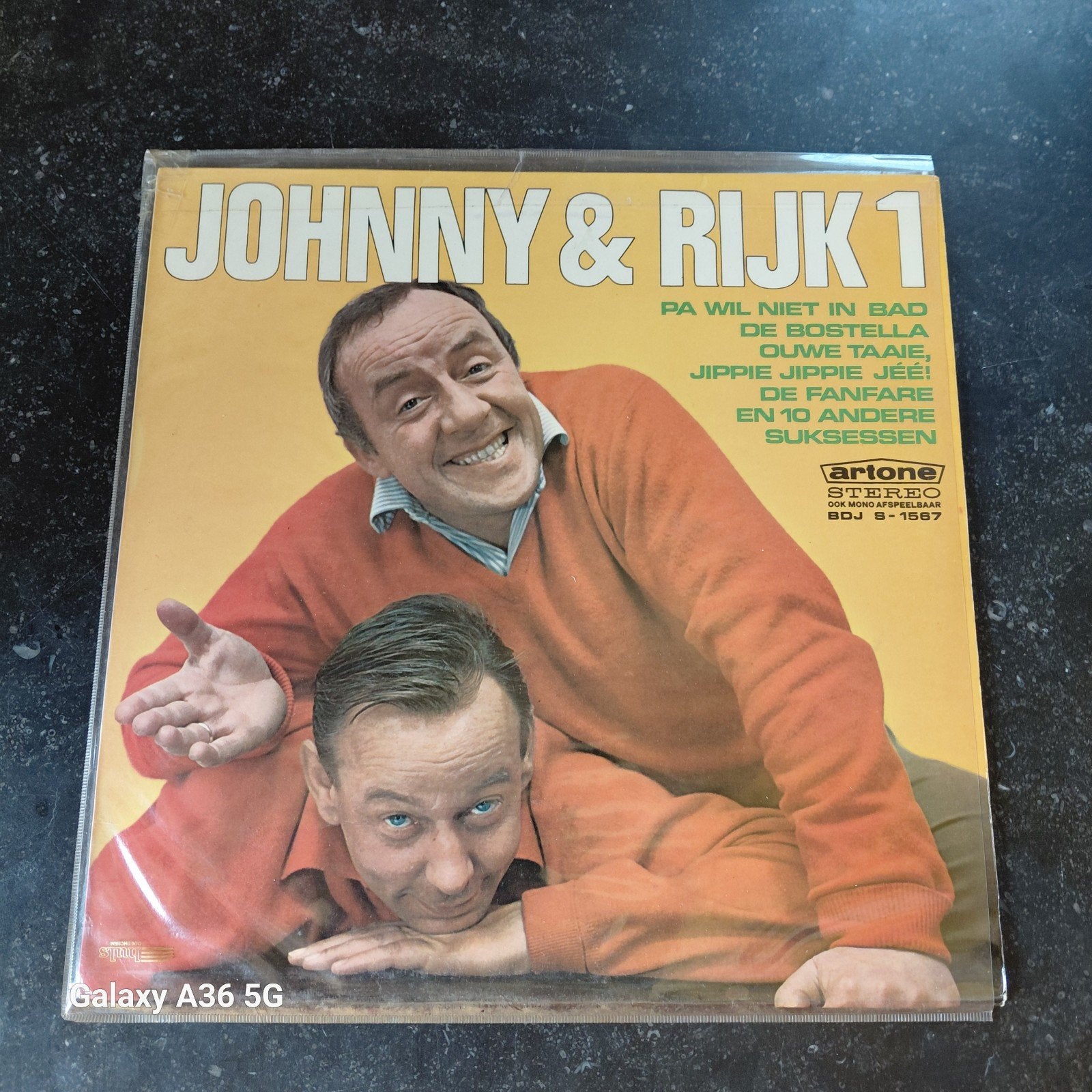 Johnny & Rijk 1 - Vintage LP met Nederlandse humor, Ophalen of Verzenden, Gebruikt, 12 inch, LP