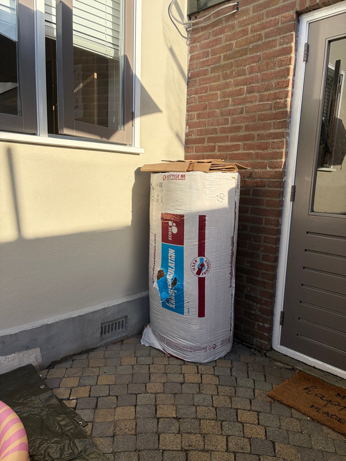 Knauf Minerale Wol Isolatie - 40mm dikte, Doe-het-zelf en Verbouw, Isolatie en Afdichting, 10 tot 15 m², Nieuw, Muurisolatie, Glaswol
