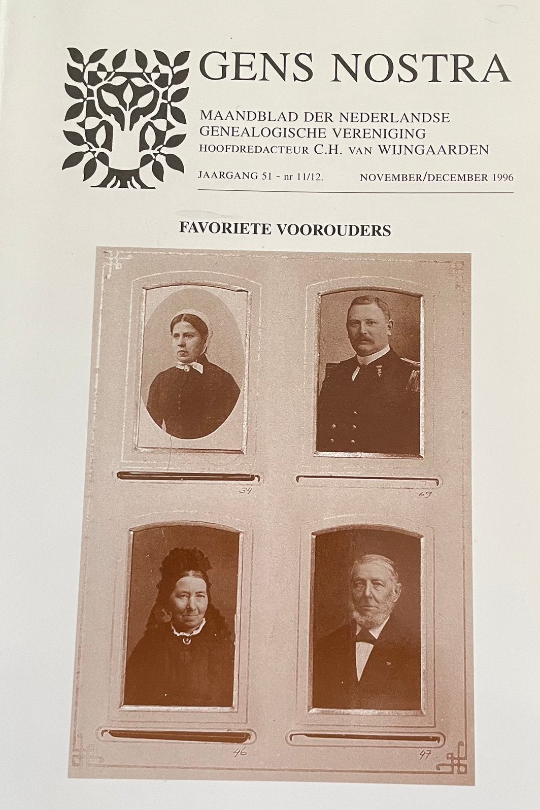 Gens Nostra 1996 Favoriete Voorouders, Ophalen of Verzenden, Zo goed als nieuw