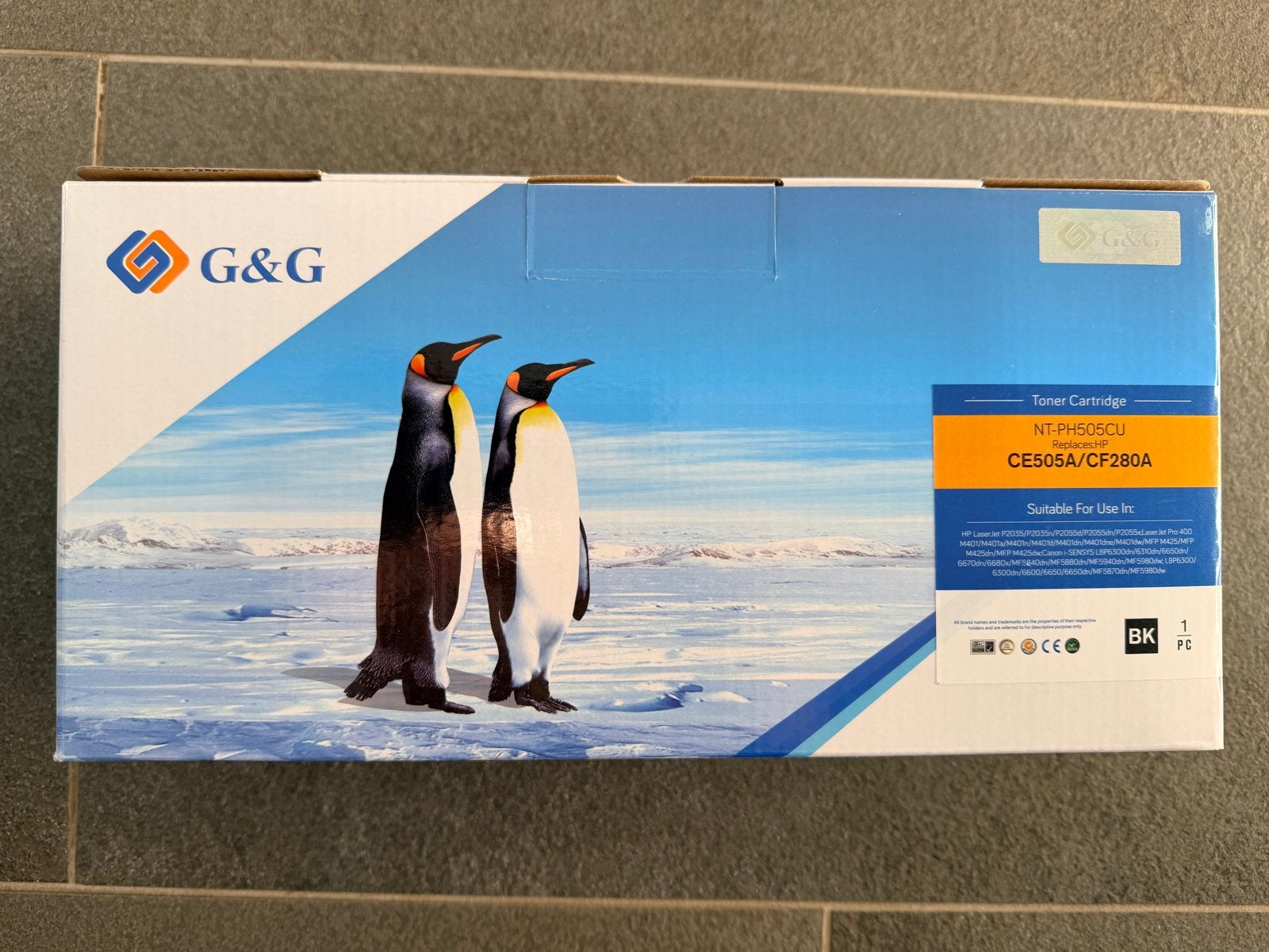 16xG&G Toner Cartridge NT-PH505CU (CE505A/CF280A) Zwart, Ophalen of Verzenden, Nieuw, Toner