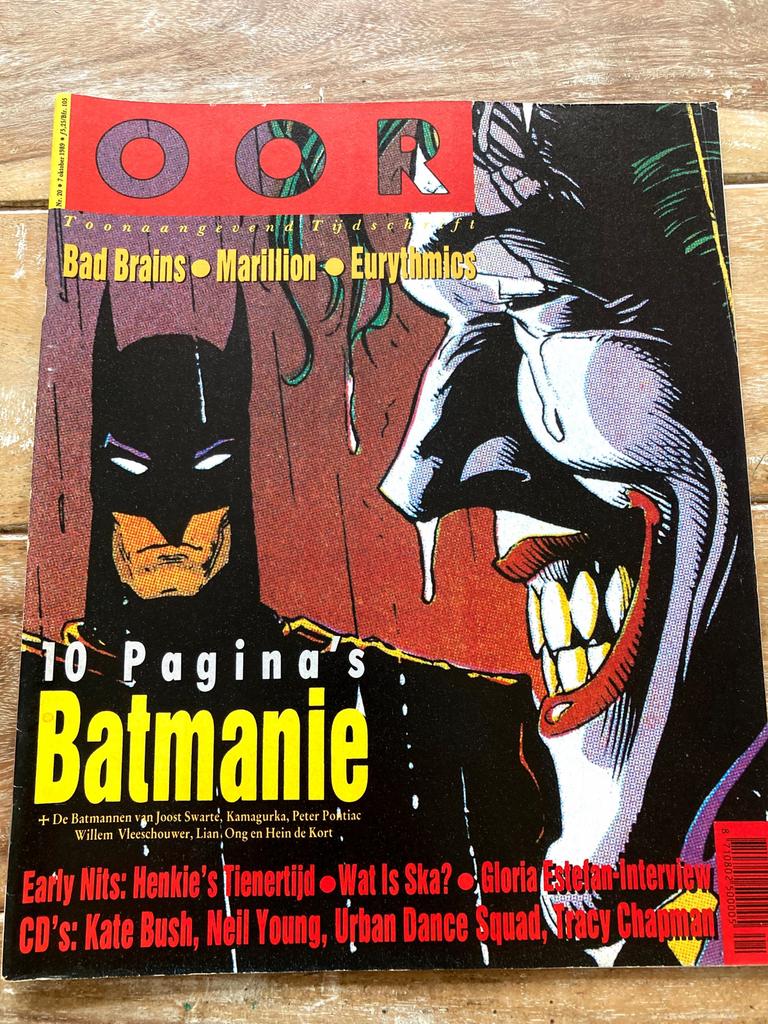 OOR Magazine 1989 MARILLION Eurythmics THE NITS Bad Brains, Ophalen of Verzenden, Muziek, Film of Tv