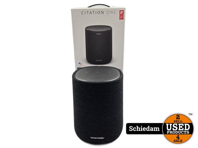 Harman Kardon Citation ONE BT Smart Speaker  | Nette Staat, Harman Kardon, Zo goed als nieuw, Support@harmankardon.com, 400 Atlantic Street
Stamford, CT 06901
USA
