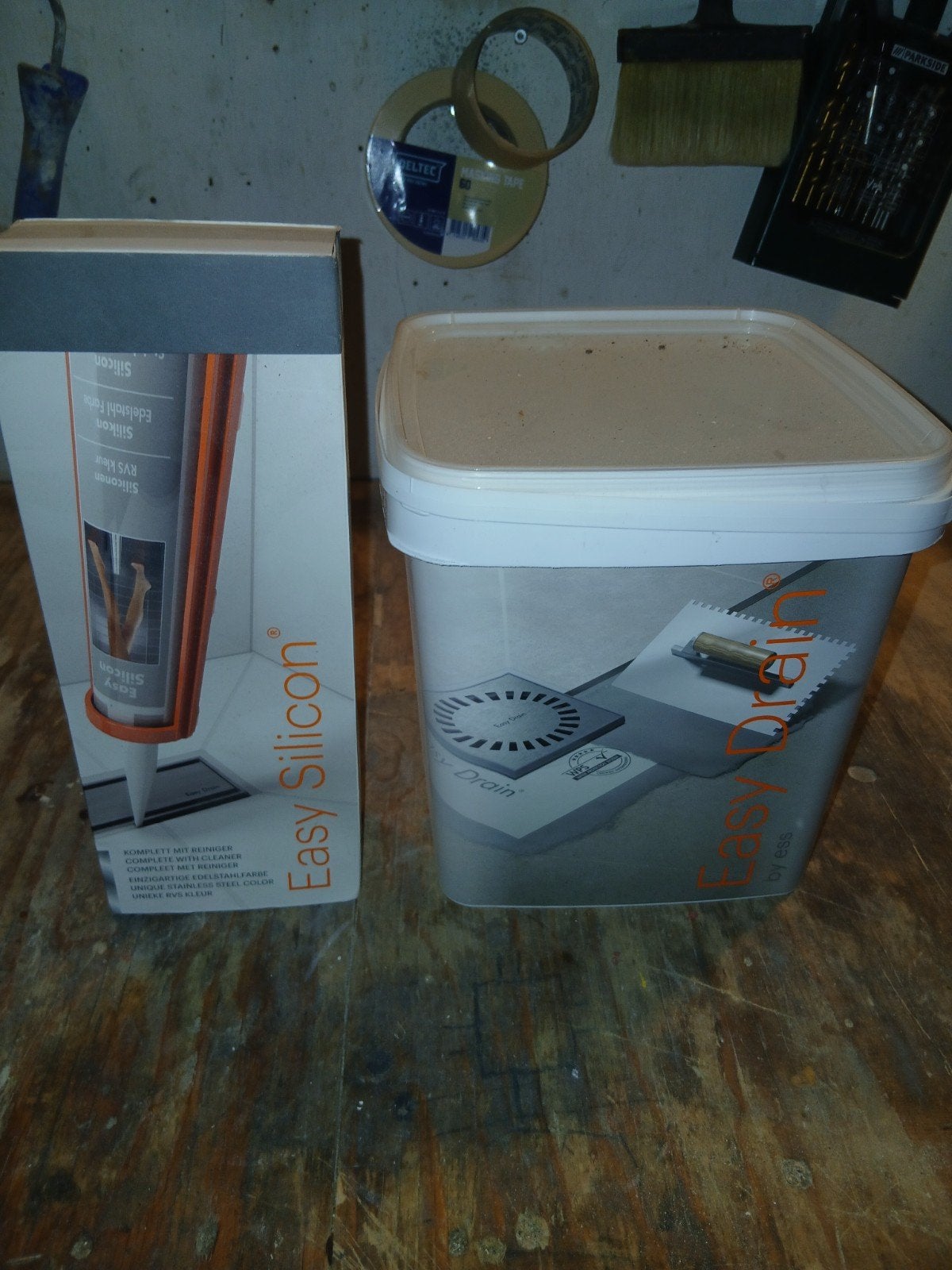 Easy Silicon kit en Easy Drain afvoerputje, Ophalen, Nieuw, Douche