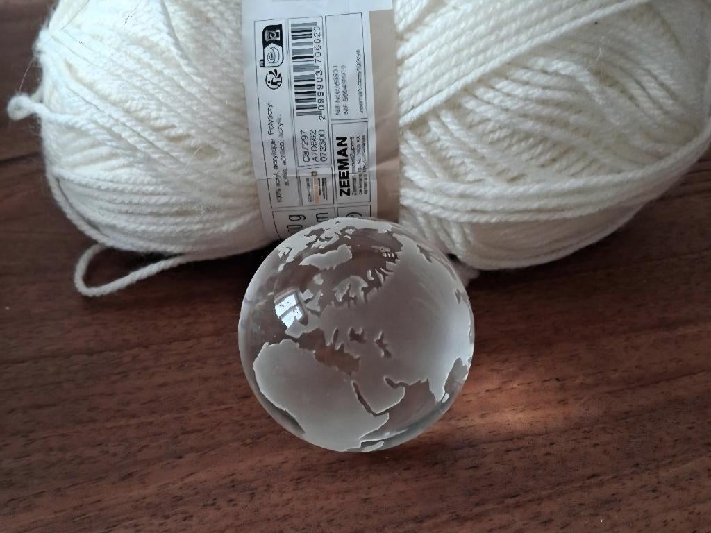 Presse Papier Wereldbol, Antiek en Kunst, Ophalen of Verzenden