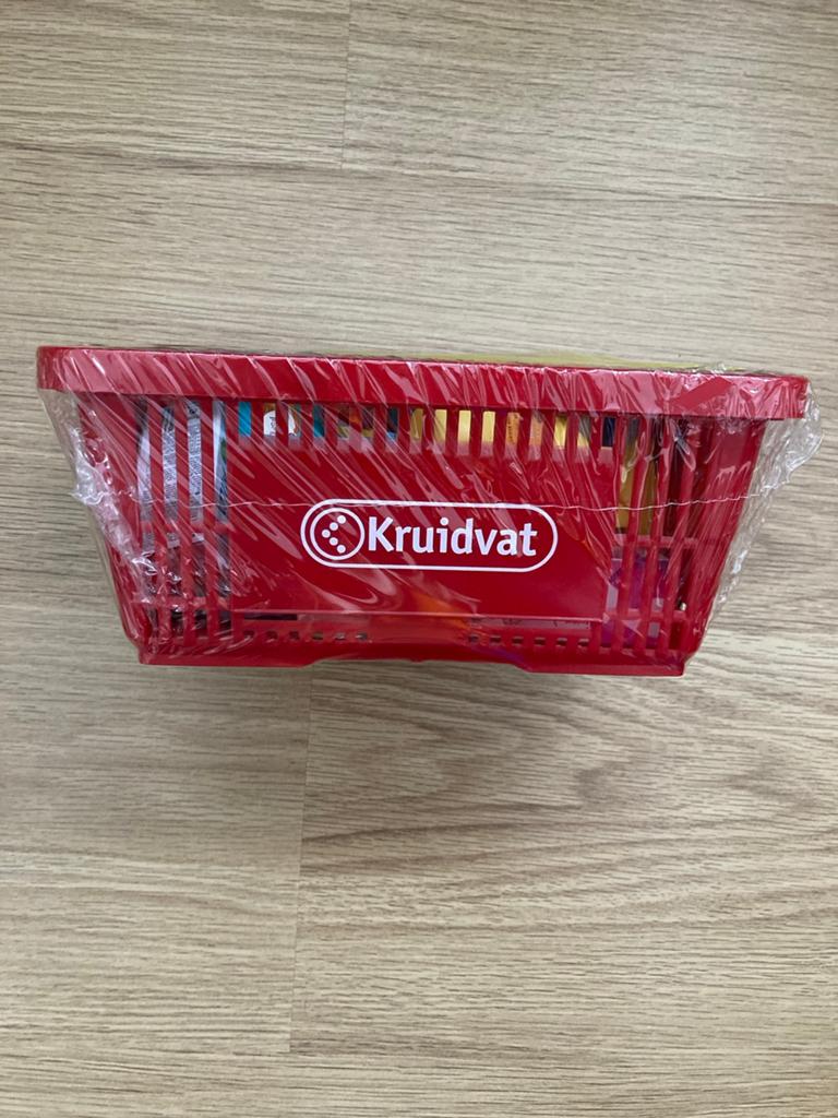 Boodschappenmandje Kruidvat met mini boodschappen., Ophalen, Nieuw, Jongen of Meisje