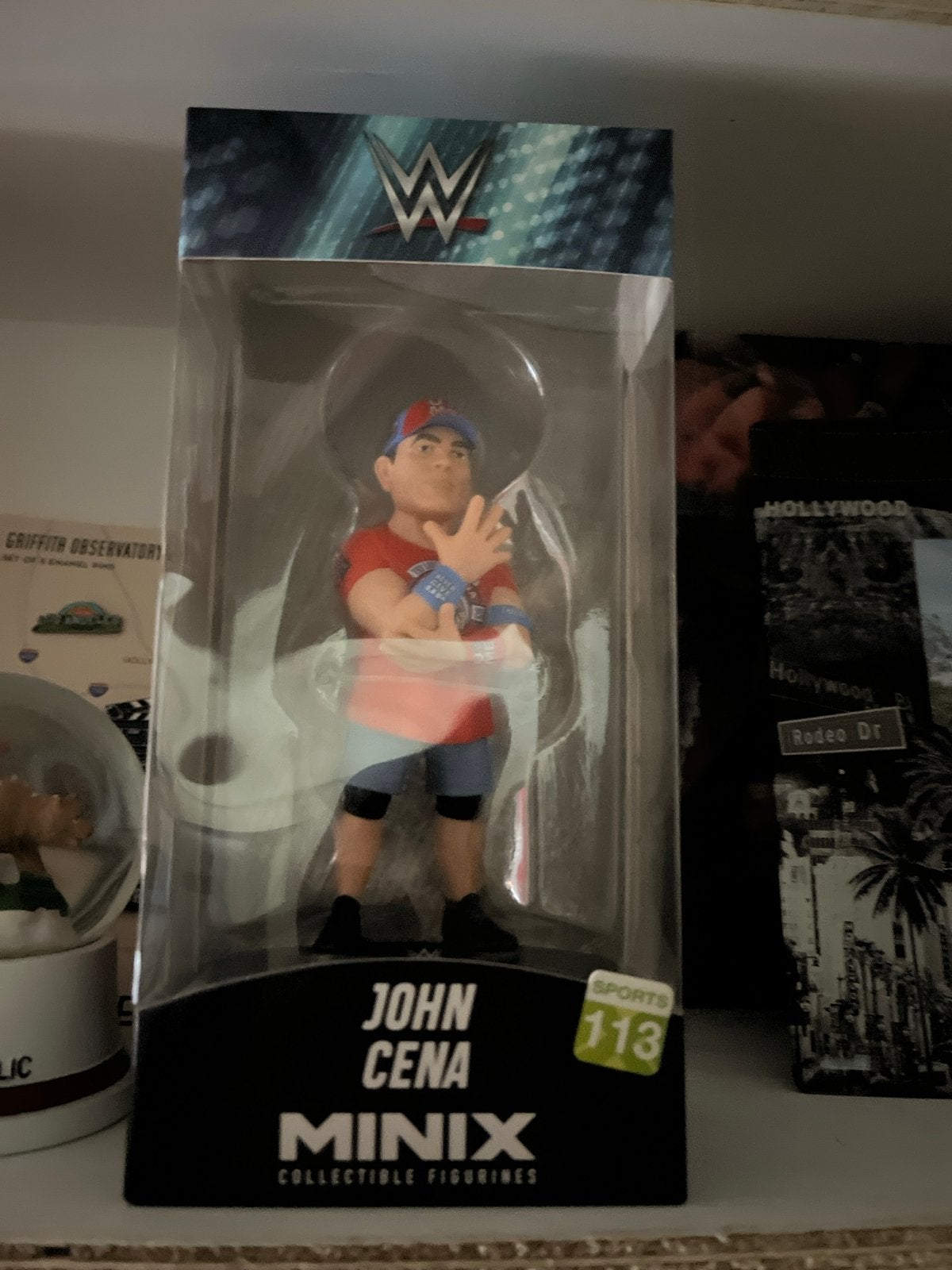 John Cena Minix Collectible Figurine WWE Sports 113, Ophalen of Verzenden, Nieuw