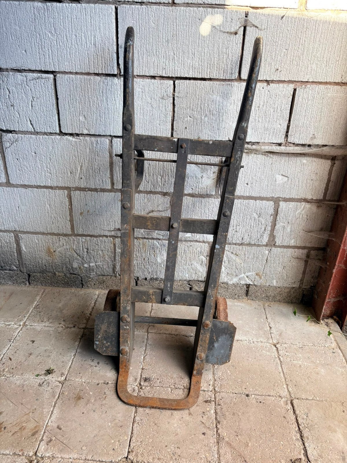 Industriële Steekwagen - Unieke Salontafel Basis, Ophalen, Steekwagen