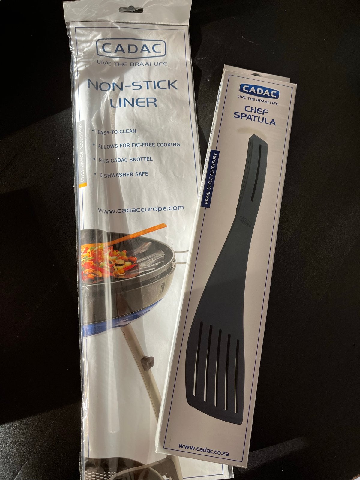 Cadac BBQ Accessoires: Anti-aanbakfolie & Spatel, Tuin en Terras, Ophalen of Verzenden, Nieuw