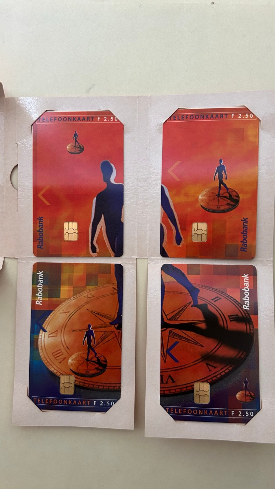 Complete set Rabobank telefoonkaarten jaren '90, Verzamelen, Telefoonkaarten, Ophalen of Verzenden, Nederland