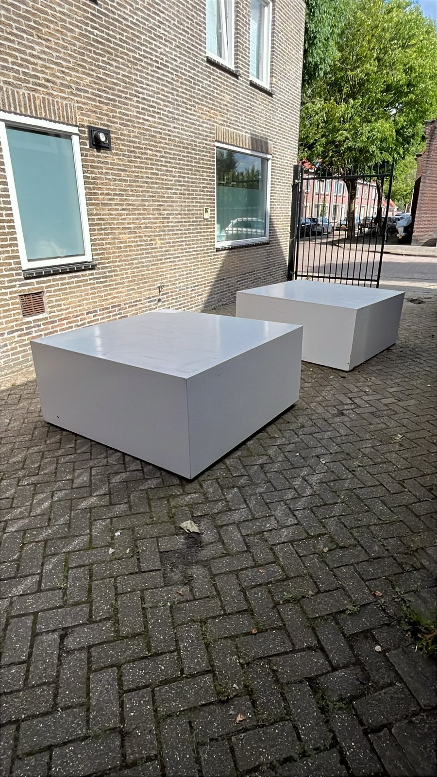 Presentatie blok podium, Ophalen, F, F, G