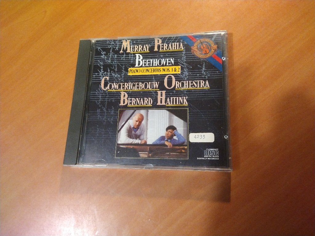CD Beethoven - Piano Concertos Nos. 1 & 2, Cd's en Dvd's, Cd's | Klassiek, Ophalen of Verzenden, Classicisme, Zo goed als nieuw