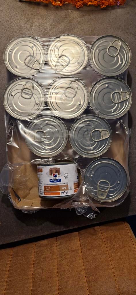 10 blikken Hills a/d 200 gram, Verzenden, Hond