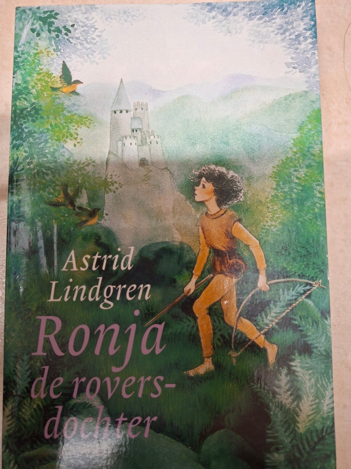 boek astrid lindgren ronja de roversdochter, Ophalen of Verzenden, Gelezen, Astrid Lindgren