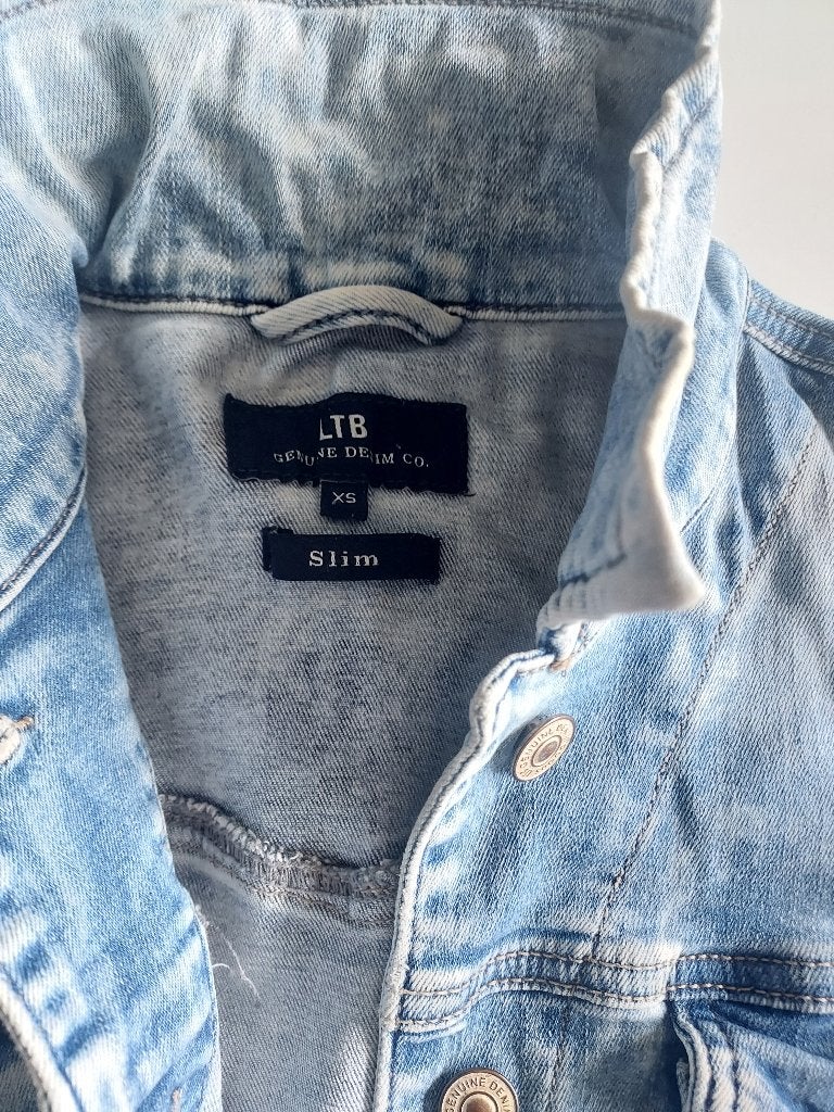 LTB spijkerjasje, Kleding | Dames, Jassen | Zomer, Blauw, Ophalen of Verzenden, Zo goed als nieuw, LTB