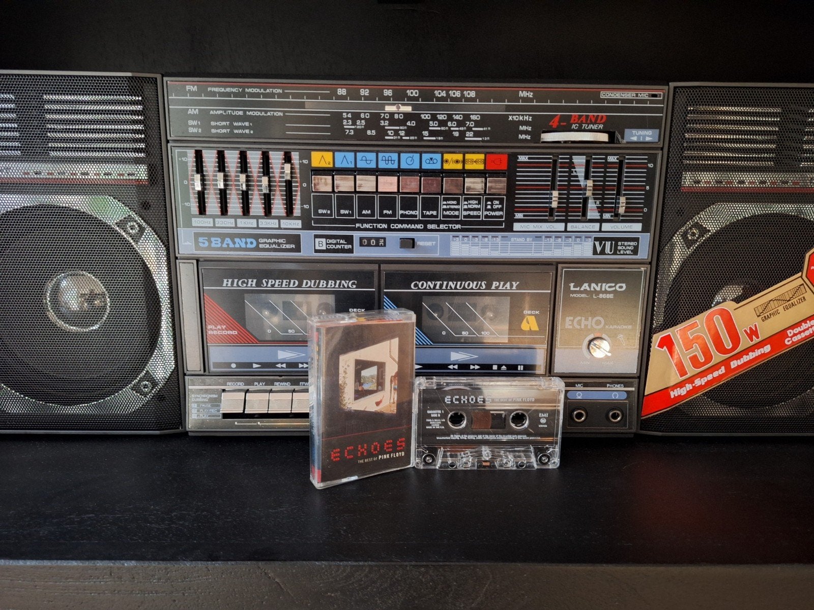 Pink Floyd - Echoes: The Best Of Pink Floyd (Cassette), 2 t/m 25 bandjes, Ophalen of Verzenden, Zo goed als nieuw, Origineel