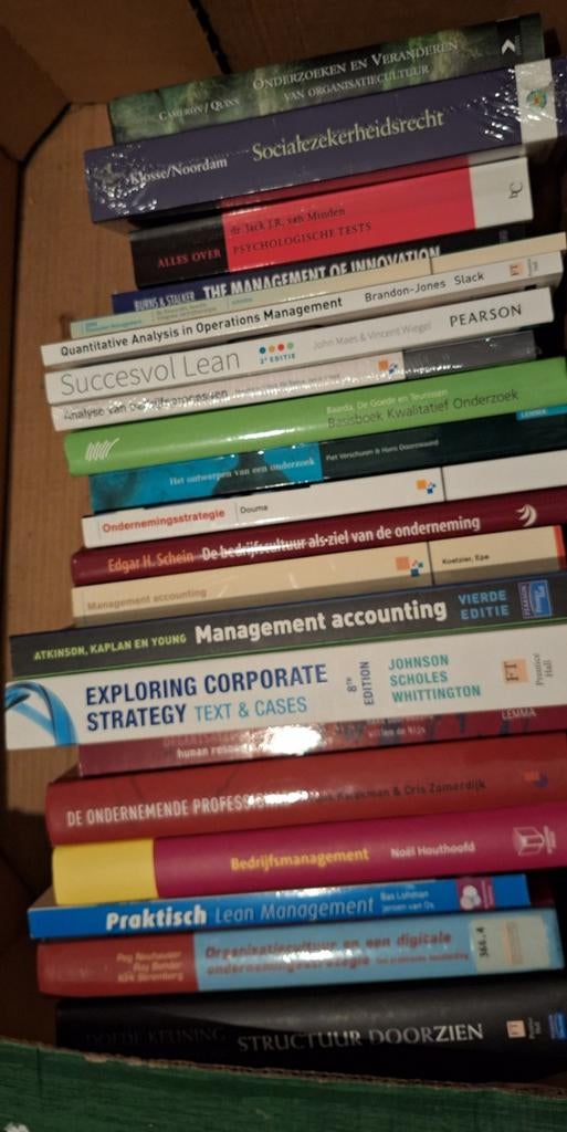 Boeken  te koop, Boeken, Studieboeken en Cursussen, Ophalen, Beta, Zo goed als nieuw, HBO