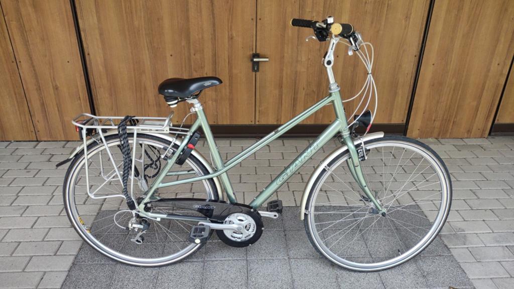 Giant Tourer damesfiets met 21 versnellingen, Fietsen en Brommers, Ophalen, Gebruikt, Meer dan 20 versnellingen, 56 cm of meer