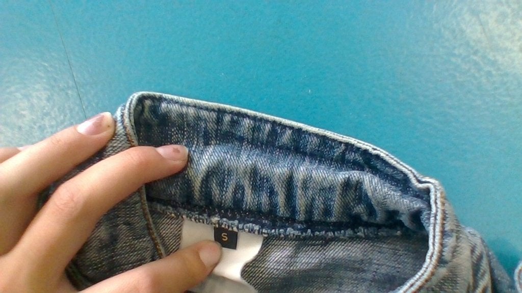 spijker jasje, Kleding | Dames, Truien en Vesten, Gedragen, Maat 36 (S), Blauw, Ophalen