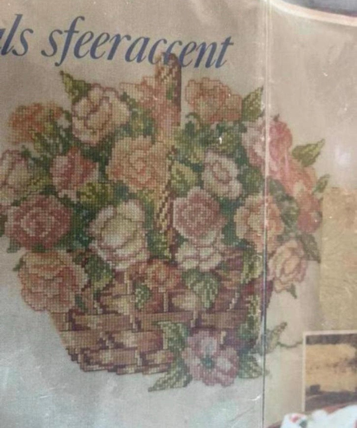 Borduurpakket mand met rozen Nieuw, Ophalen of Verzenden, Nieuw, Handborduren, Borduurpakket