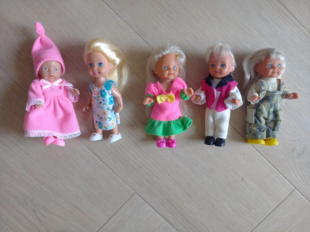 Zusje van barbie, evi, shelly, simba baby born popjes, Ophalen of Verzenden, Zo goed als nieuw, Babypop