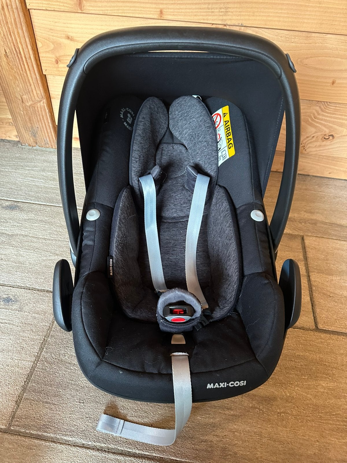 Maxi Cosi Pebble I-Size (newborn 0-13kg), Ophalen, Autogordel, Zo goed als nieuw, 0 t/m 13 kg