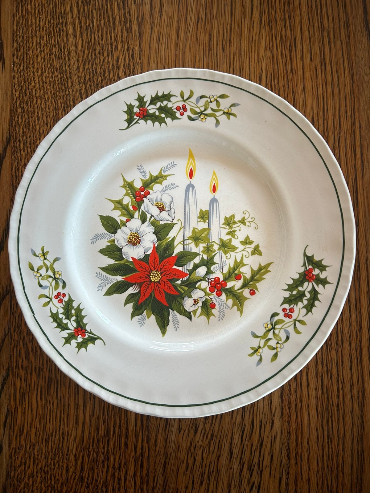 Mooi kerstbord, Royal Tudor, Diversen, Ophalen of Verzenden
