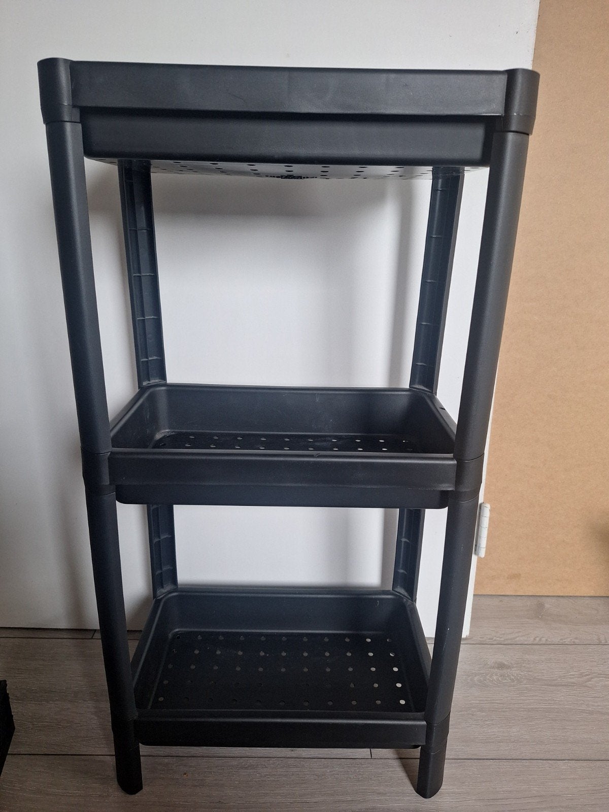 Ikea kastje met 2 inklapbare bakjes en inzet, Ophalen, Gebruikt