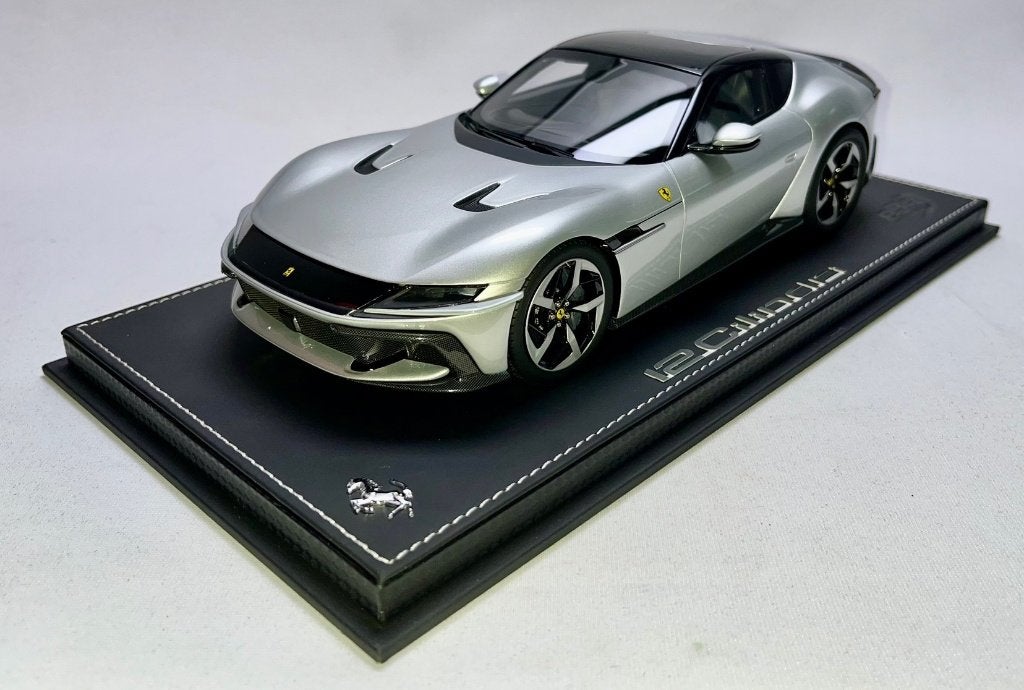 Ferrari 12 Cilindri Argento Nurburgring 1:18 P18248C BBR, Ophalen of Verzenden, Nieuw, Auto, Overige merken