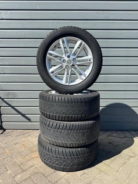 Jaguar XF 2015 Velgen Dunlop Banden 235/55R17, Auto-onderdelen, Ophalen, 18 inch, Gebruikt, Banden en Velgen