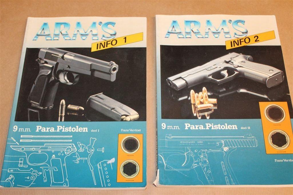 9 mm Parabellum Pistolen — Deel 1 + 2 Complete Set, Ophalen of Verzenden, Tweede Wereldoorlog, Gelezen, Overige onderwerpen