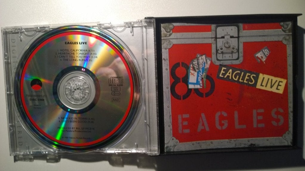 Eagles - Eagles Live (2 CD), Ophalen of Verzenden, Zo goed als nieuw, Poprock