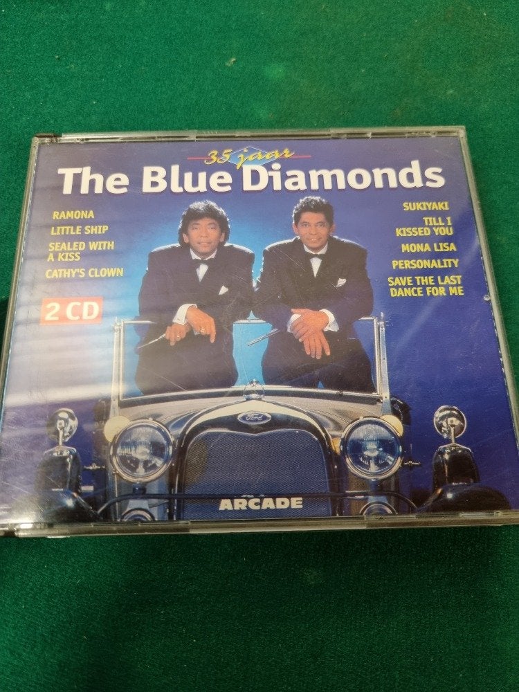 cd the blue diamonds dubbel disc, Ophalen of Verzenden