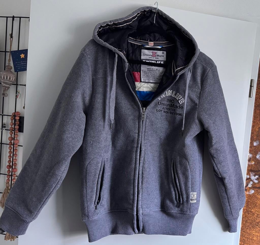 Twinlife jack/vest, Ophalen of Verzenden, Gedragen, Maat 48/50 (M), Grijs
