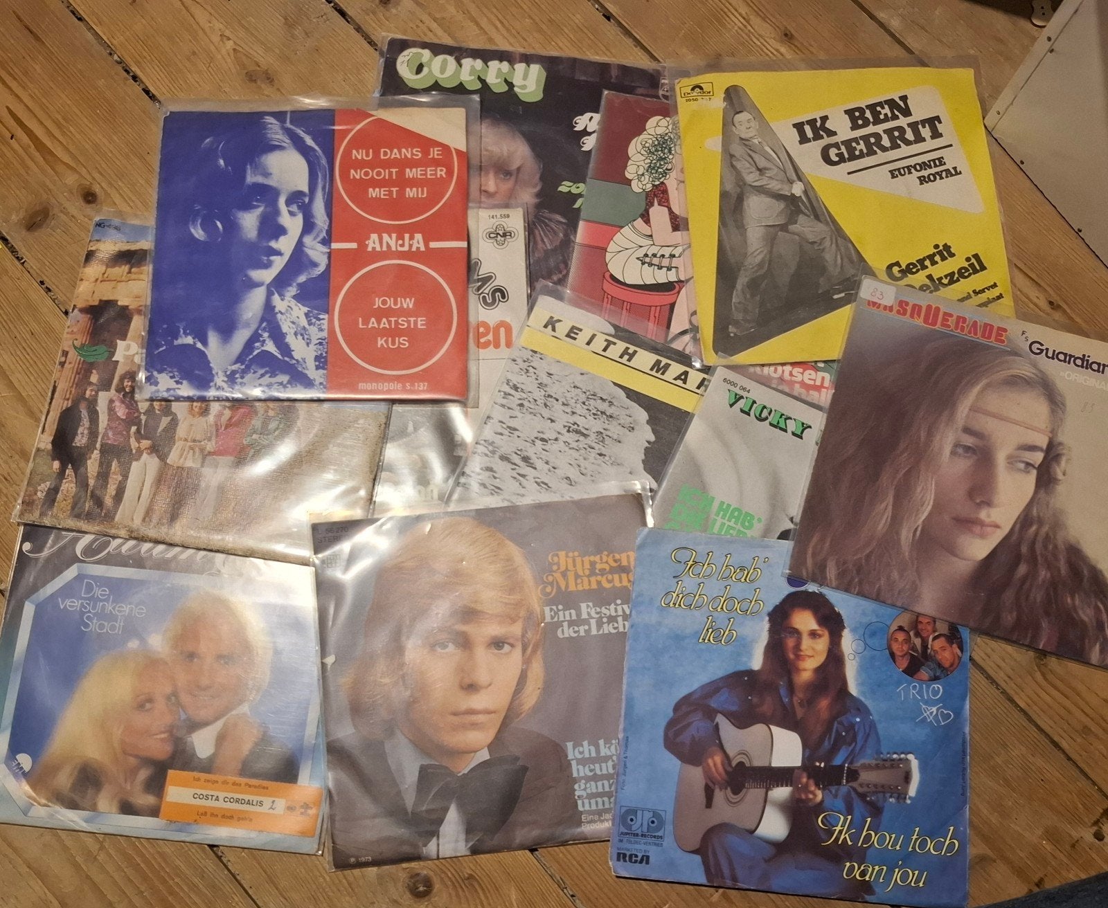 Partij piraten singles, Gebruikt, 7 inch, Ophalen of Verzenden, EP